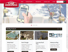 Tablet Screenshot of coastalroofingsupply.com